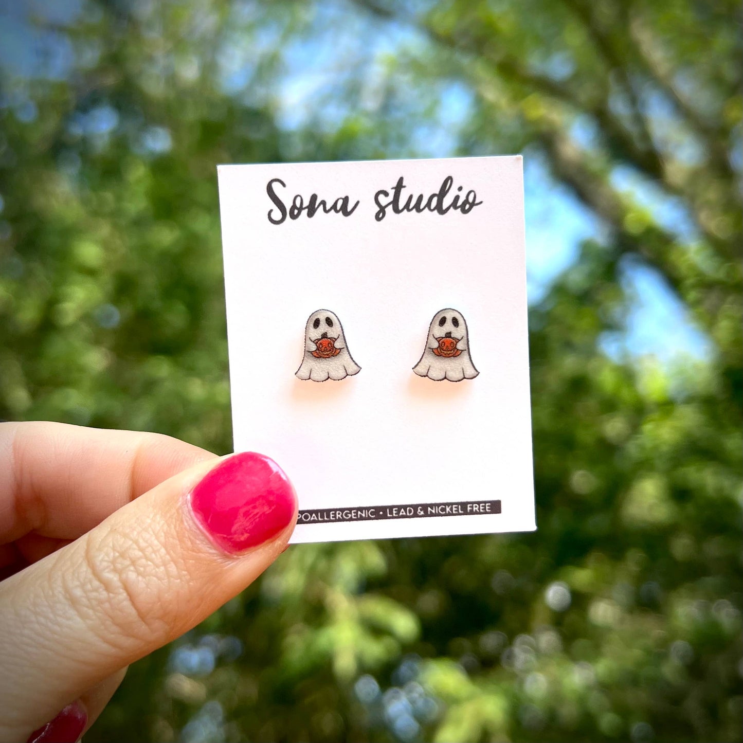 Sona Studio - Ghost Cutie Earrings