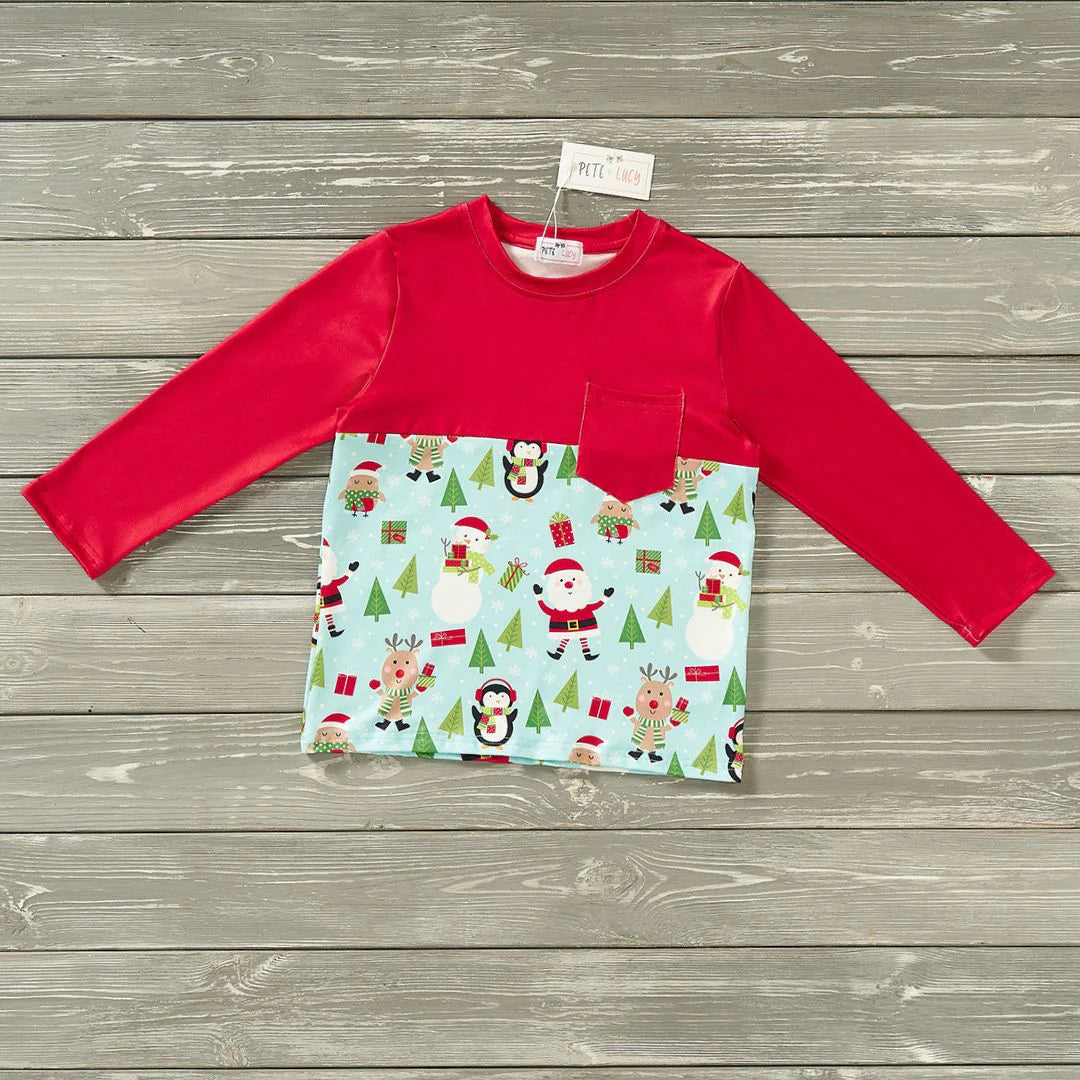 North Pole Treasure - Boy Top