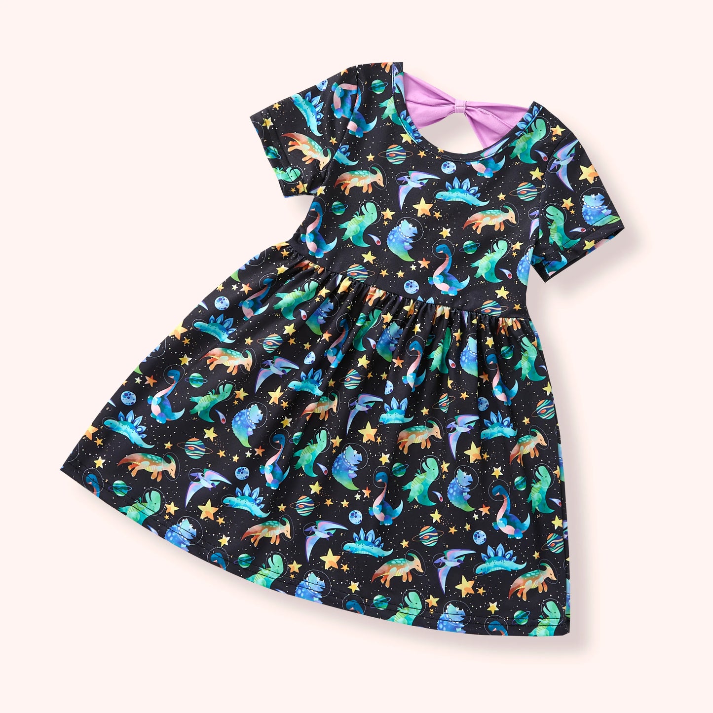 SPACE DINOS - DRESS 3T