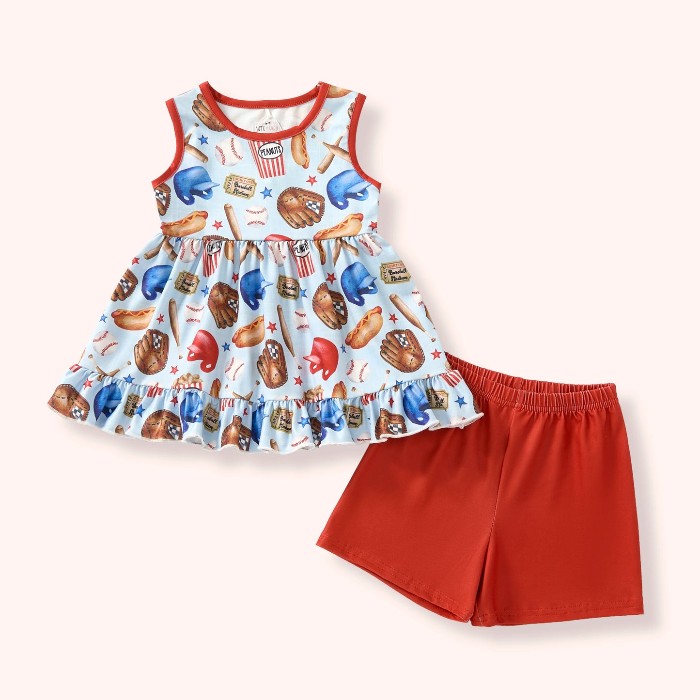 BASEBALL LIFE - SHORTS SET 3T