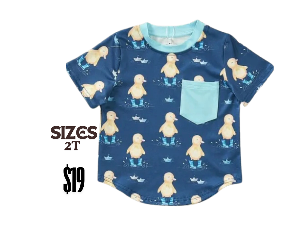 PUDDLE SPLASH - BOY TOP 2T