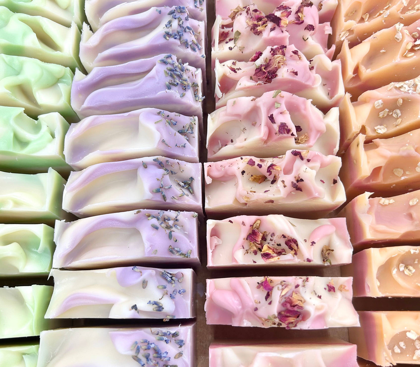 Peppermint Frost Handmade Soap Bar VEGAN Winter