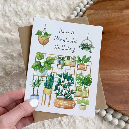 Big Moods - "Have A Plantastic Birthday" Greeting Card