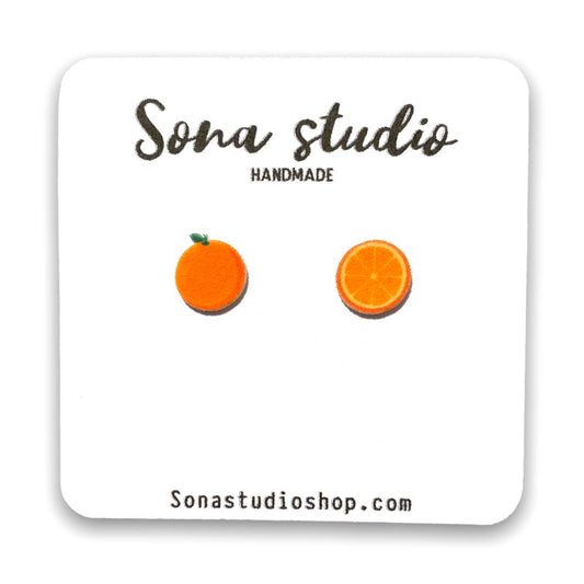 Sona Studio - Orange You Glad Earrings
