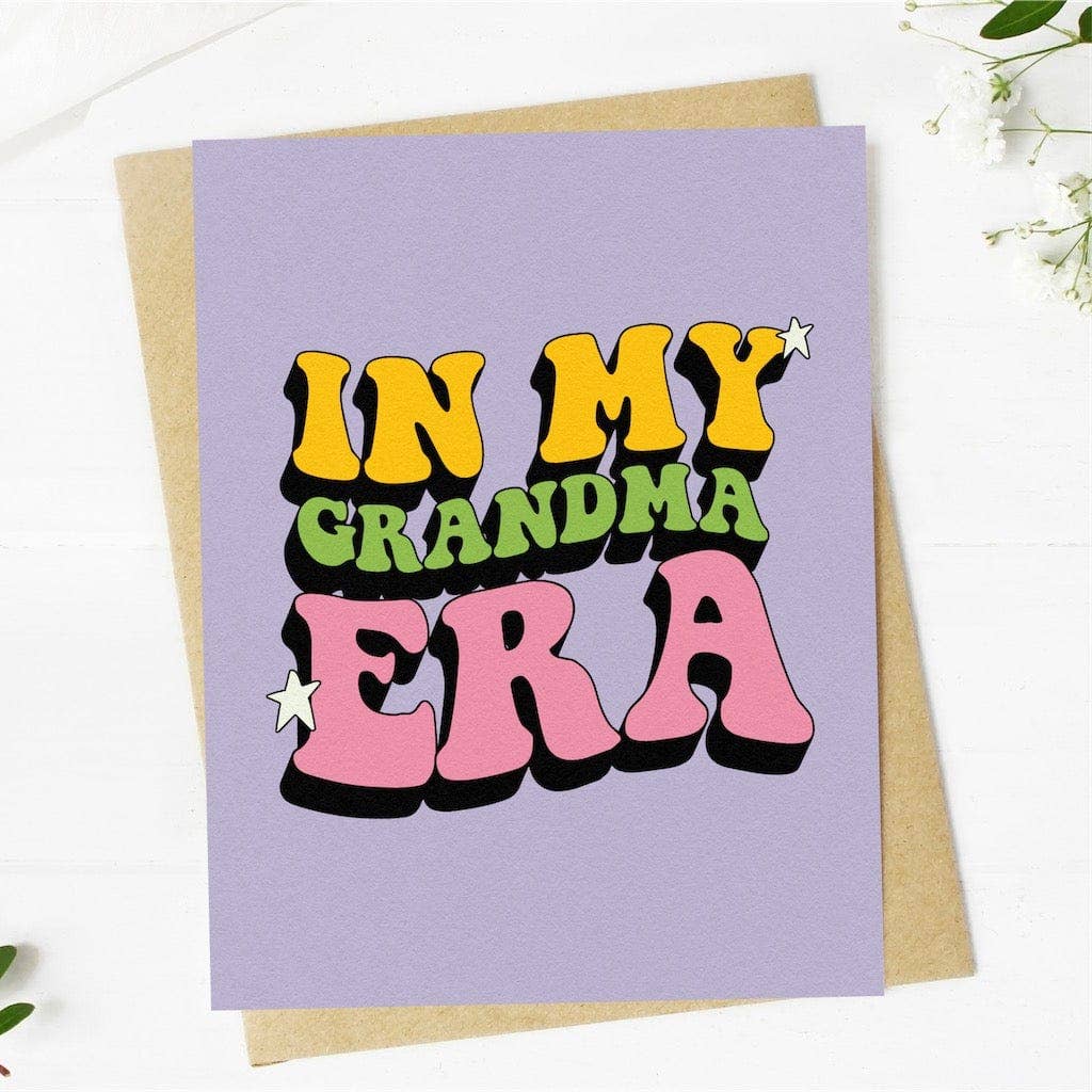 Big Moods - "In My Grandma Era" Greeting Card