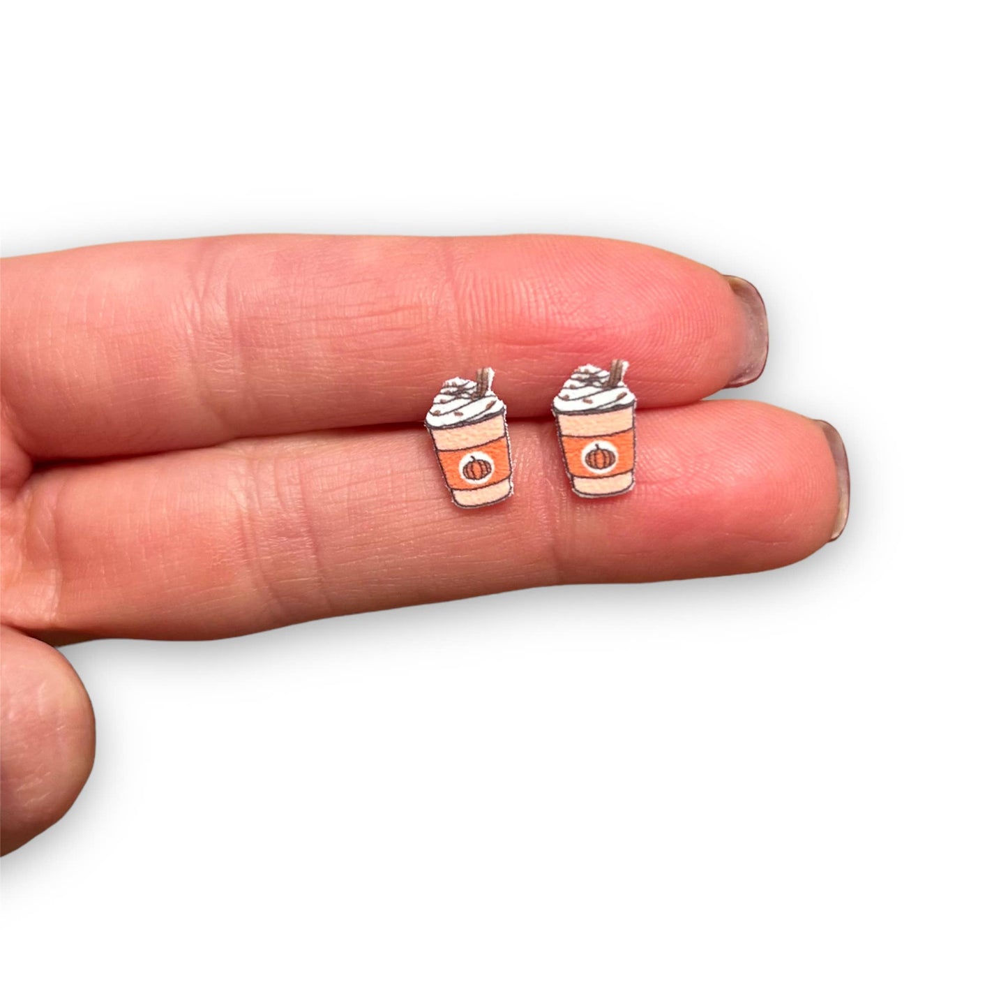 Sona Studio - Pumpkin Spice Latte Earrings