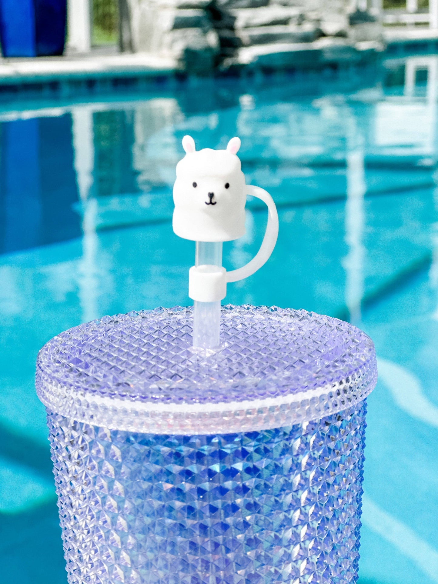 Harris Girls & Co. - Straw Cover "White Alpaca"