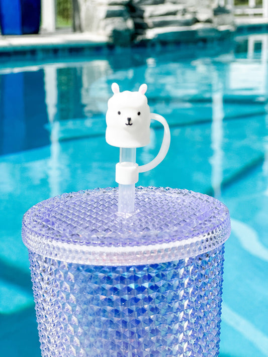 Harris Girls & Co. - Straw Cover "White Alpaca"