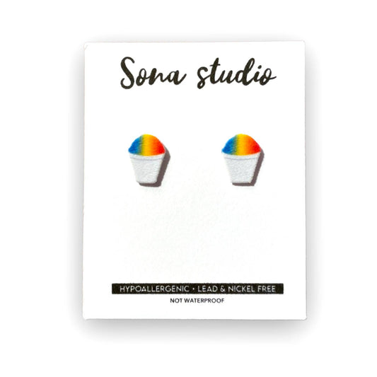 Sona Studio - Rainbow Ice Earrings
