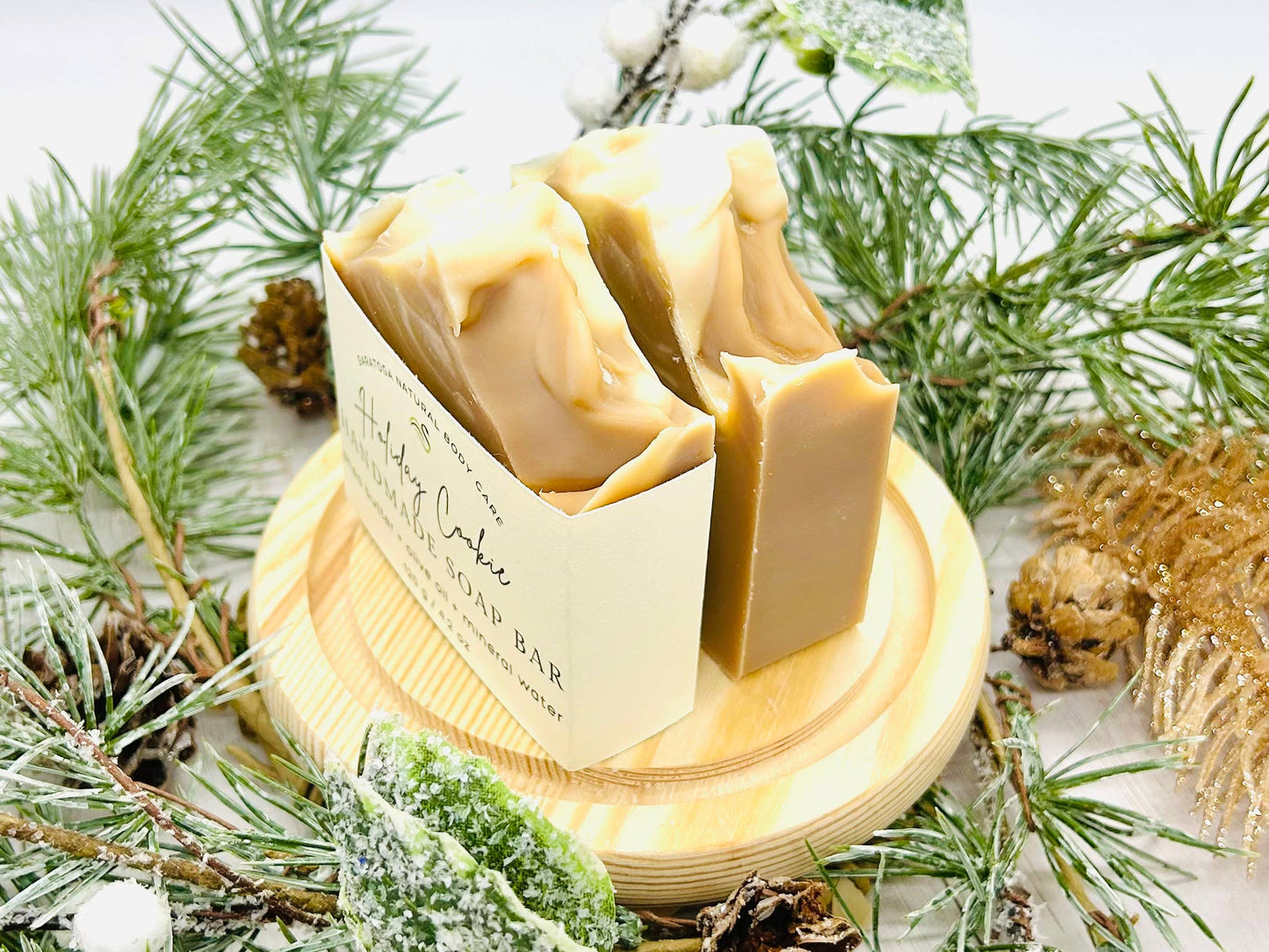 SPICED Cookie Handmade Soap Bar VEGAN WINTER