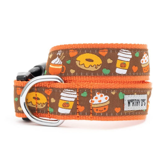 The Worthy Dog - NWOT Pumpkin Spice Collar