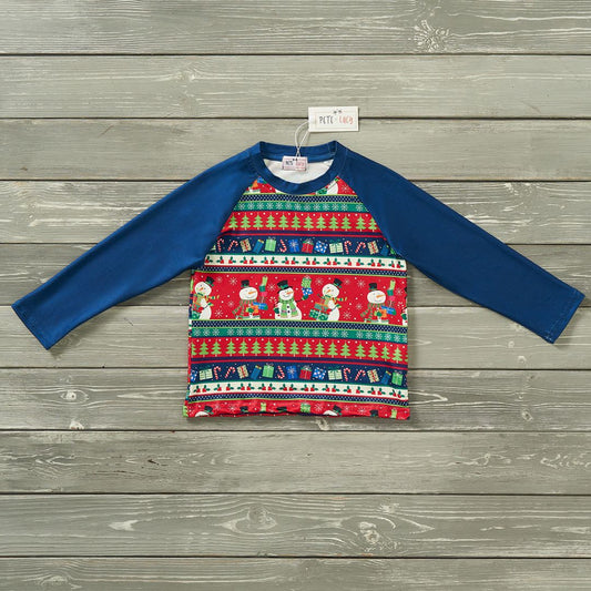 2T Festive Frosty - Boy Top