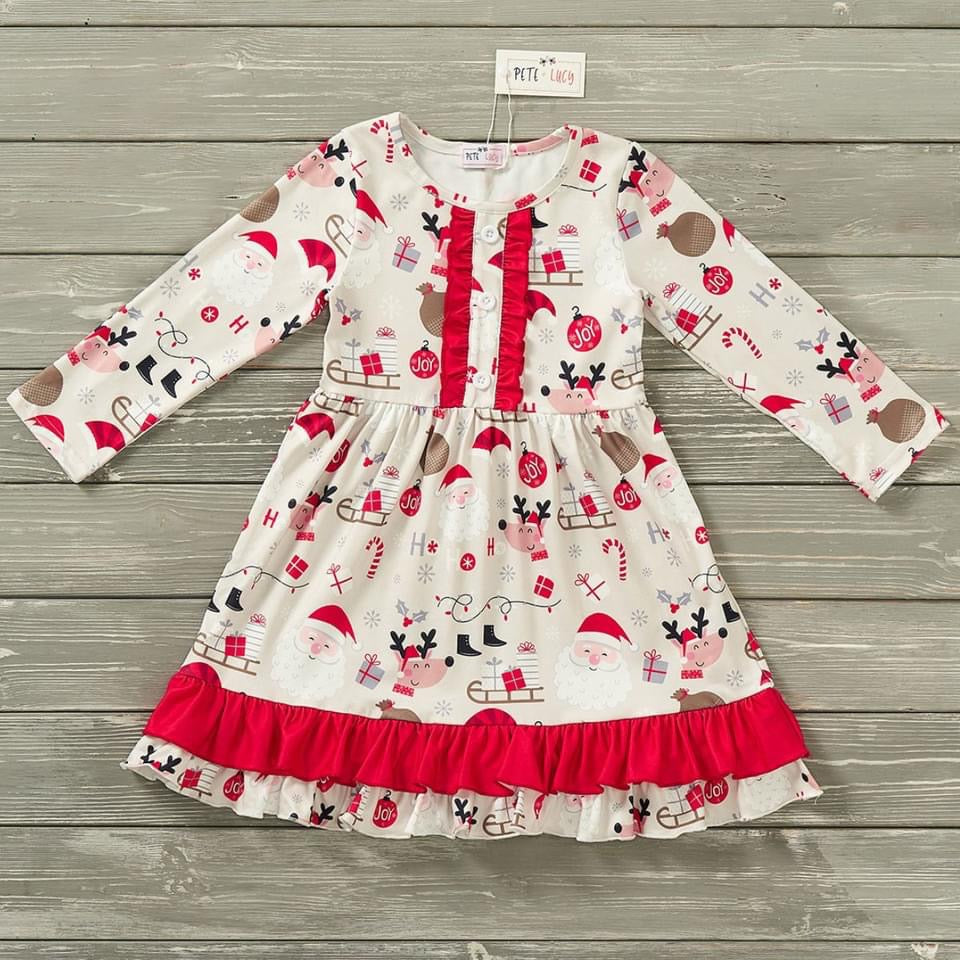 Santa Sleigh- Dress