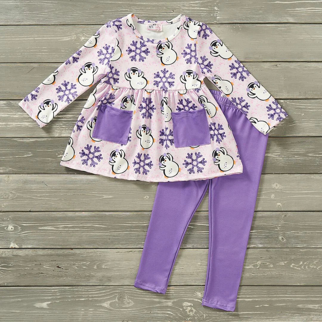 Chilly Penguin Cheer - 2 Piece Set