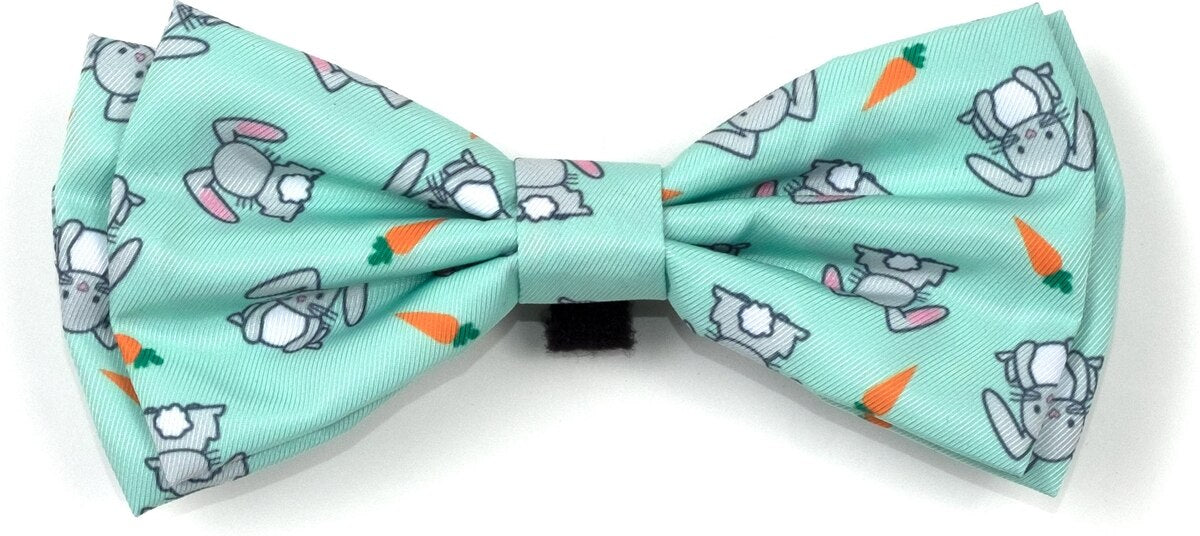 The Worthy Dog- Bunnies Dog Bow Tie