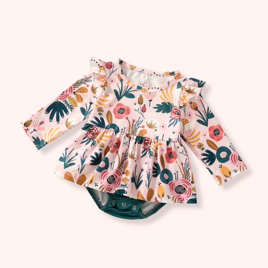 COZY BOTANICALS - ROMPER
