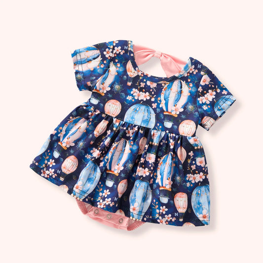 FLORAL FLIGHT - ROMPER