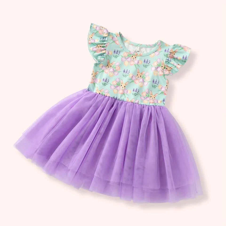 Bunny Bouquet Tulle Dress