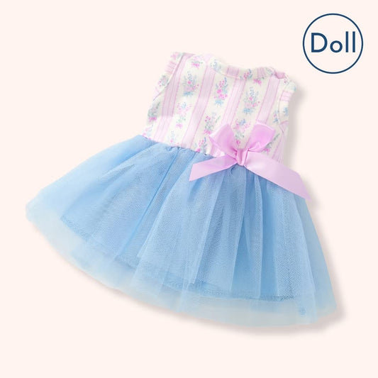 Bluebell Blush - Doll Dress