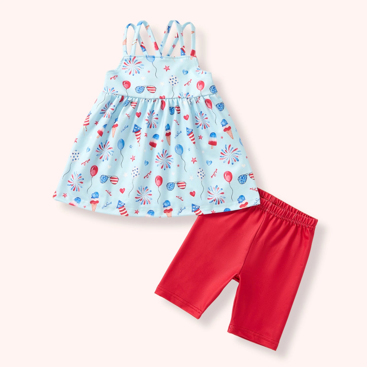 ✨SHIPS MID MAY-USA ALL DAY - SHORTS SET 7/8