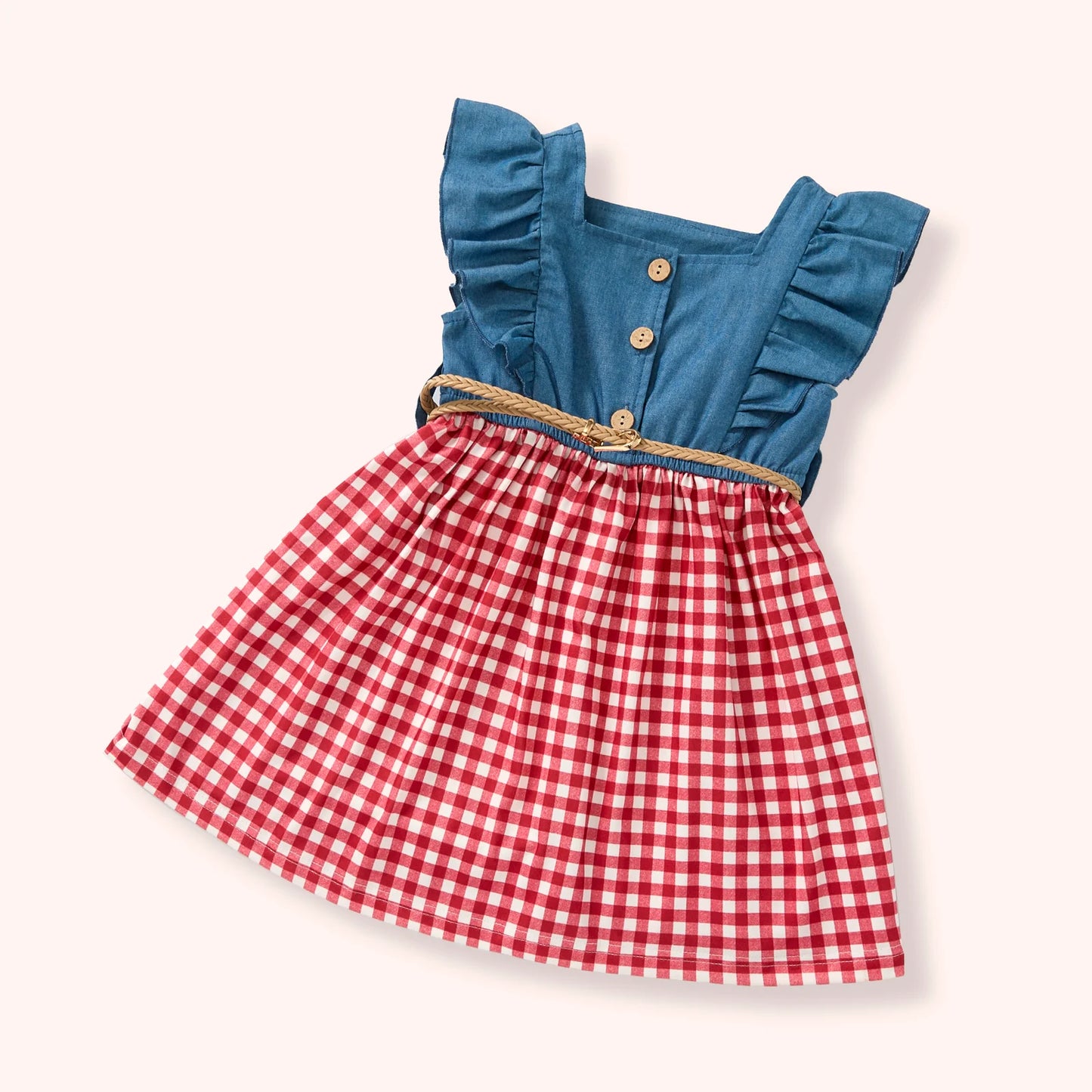 GINGHAM PICNIC - DRESS SIZE 7/8