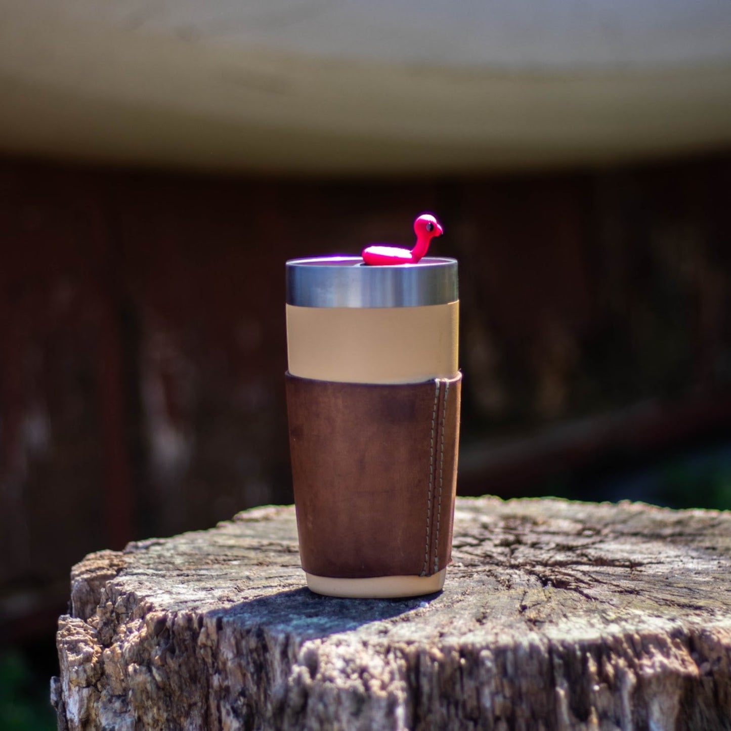 Floating Flamingo Pool Floatie Tea infuser