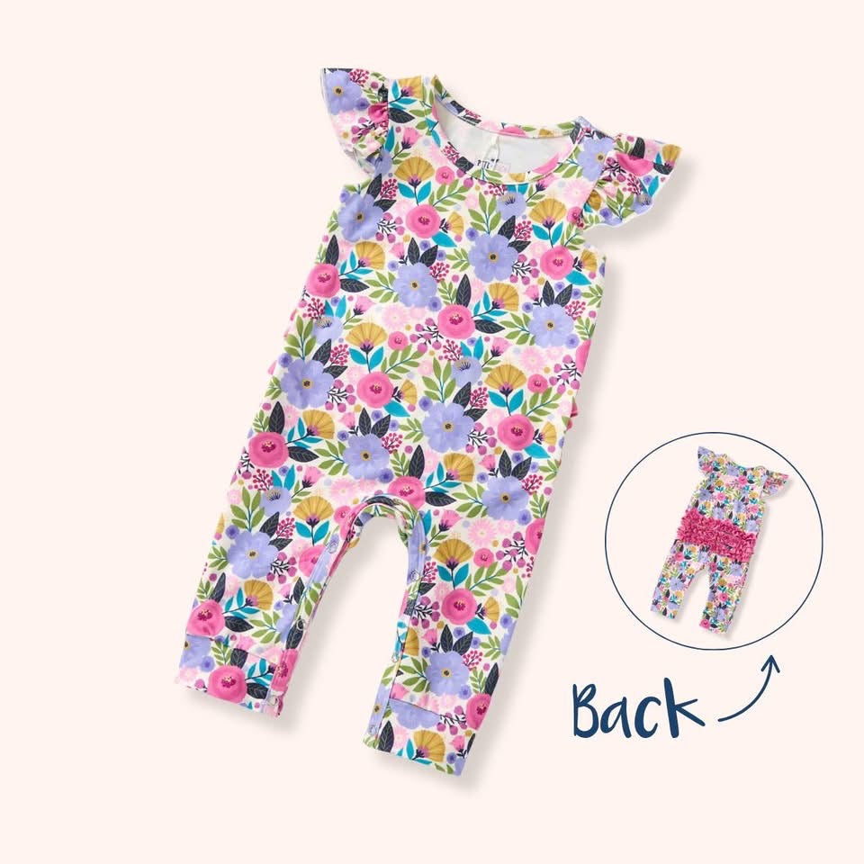 GARDEN PARTY - ROMPER 12-18M