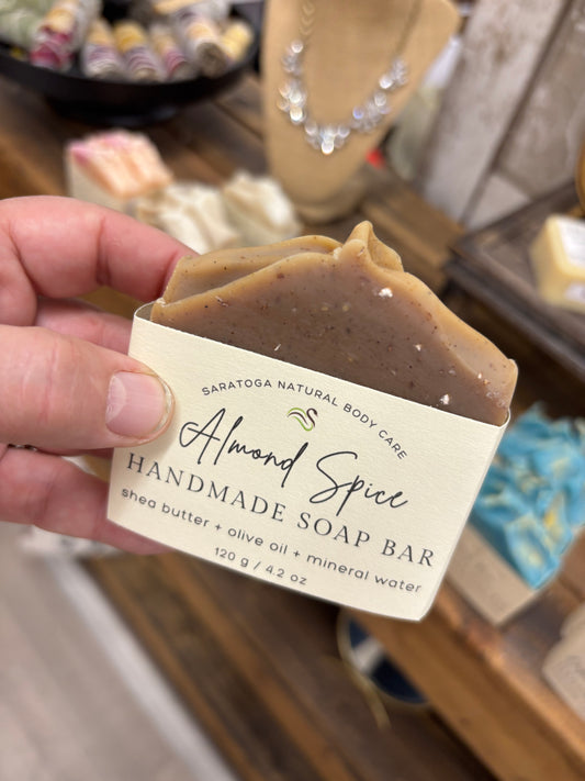 Almond Spice Handmade Soap Bar