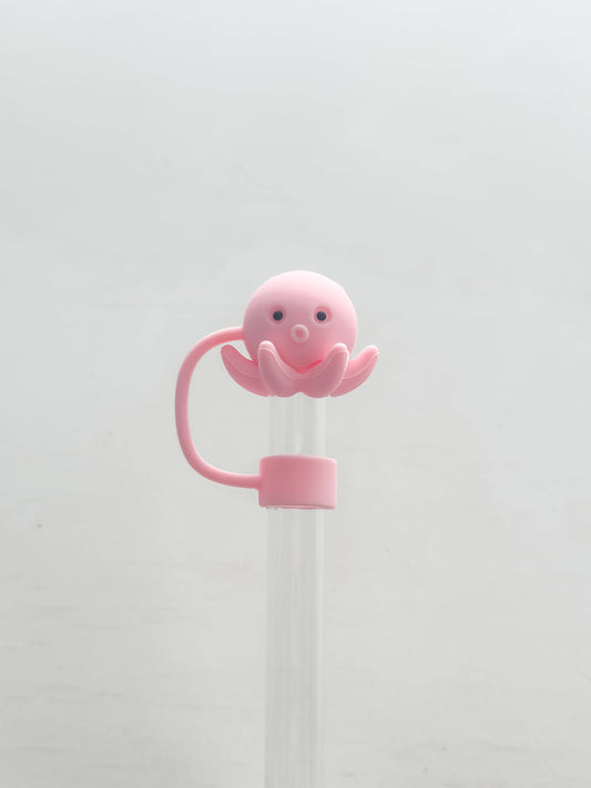Harris Girls & Co. - Straw Cover 10MM "Pink Octopus"