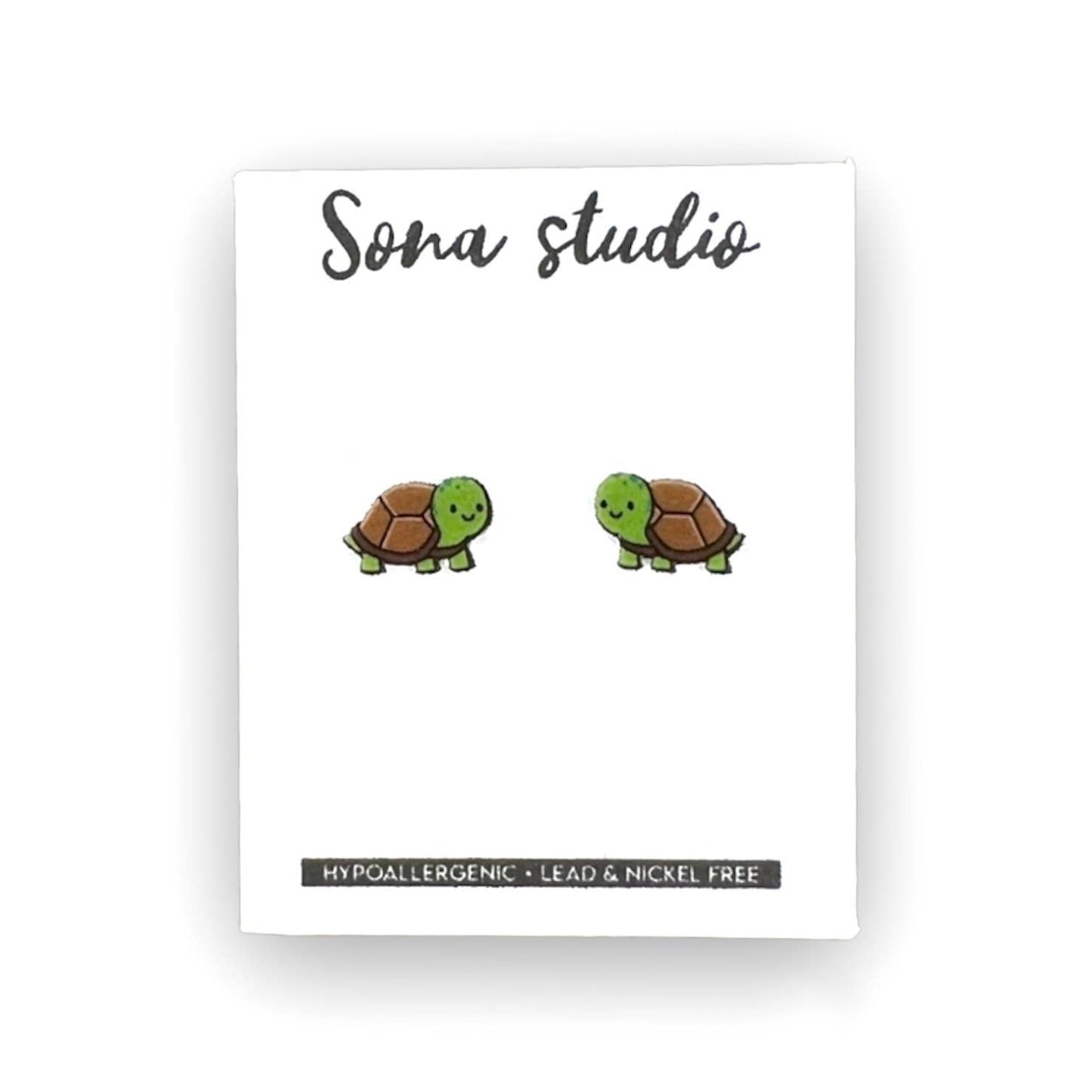 Sona Studio - Turtle Earrings