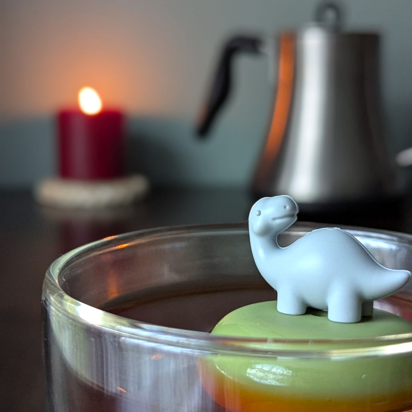 Floating Brachiosaurus Dino Tea infuser